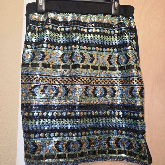 Rue21 Multicolor Sequin Pencil Skirt - Picture 1 of 2